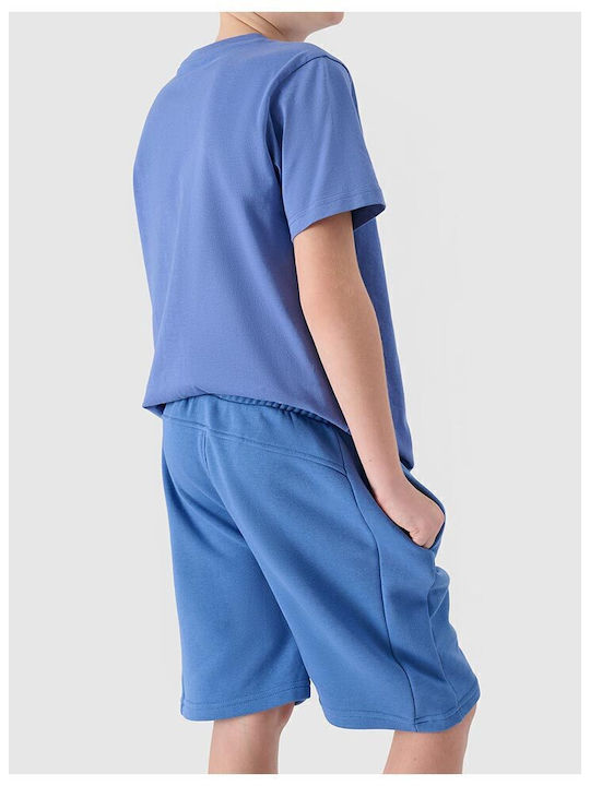 Sport Kinder Shorts Bermudas Blau