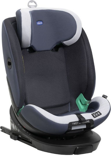 Chicco EverOne Baby Car Seat i-Size with Isofix Silver Ink 0-36 kg