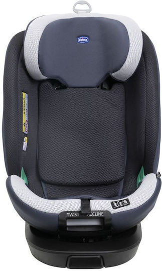 Chicco EverOne Baby Car Seat i-Size with Isofix Silver Ink 0-36 kg