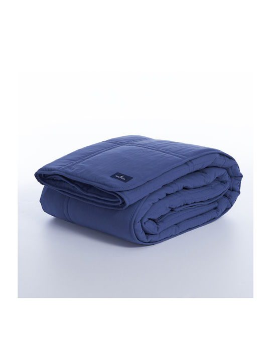Nef-Nef Homeware Κουβερλί Υπέρδιπλο Navy 230x240cm