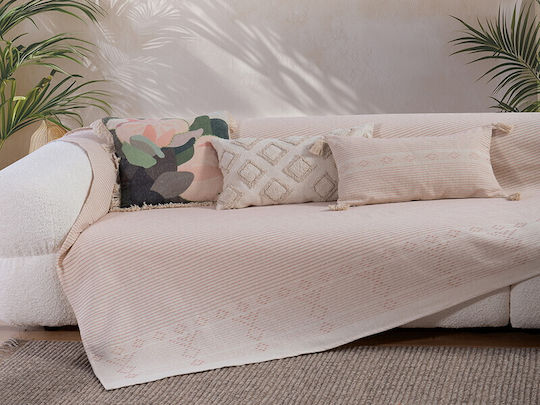 Nef-Nef Homeware Четириместен диван Throw Resan 180x350см. Мента