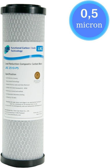 Filtrato CT-14D Wasserfiltrationssystem Arbeitsplatte mit Wasserhahn & Ersatzfilter Reines LRC 2510-P5 0,5μm 50-0046/1