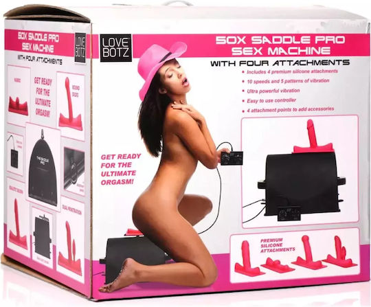 Sex Machine Saddle Flexible Dildo Xr Brands