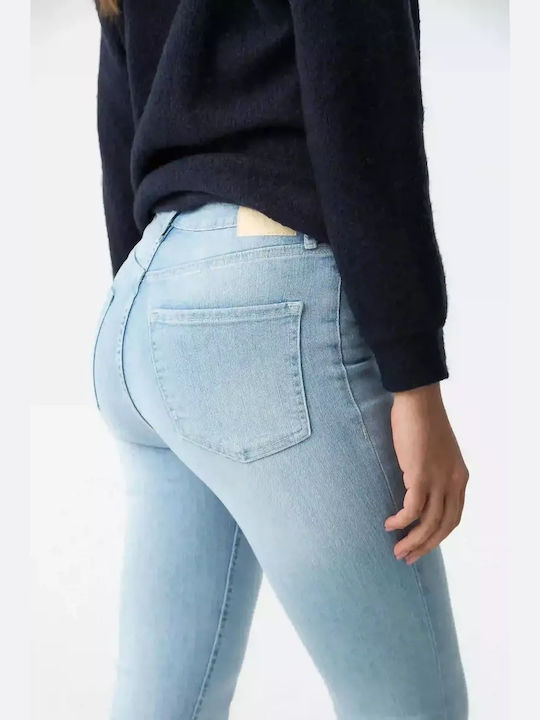 Women's Jean Trousers Flared Light Blue