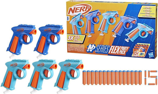 Nerf Εκτοξευτής Flex Party Pack N-Series για 8+ Ετών