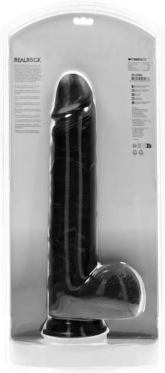Shots Ρεαλιστικό Dildo με Όρχεις και Βεντούζα 35.5cm