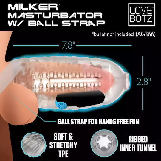 XR Masturbator με Δόνηση