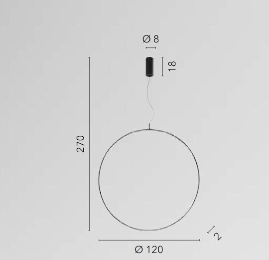Fan Europe Toorx Deckenleuchte Weiß LED mit Kaltweißem Licht 100x100cm