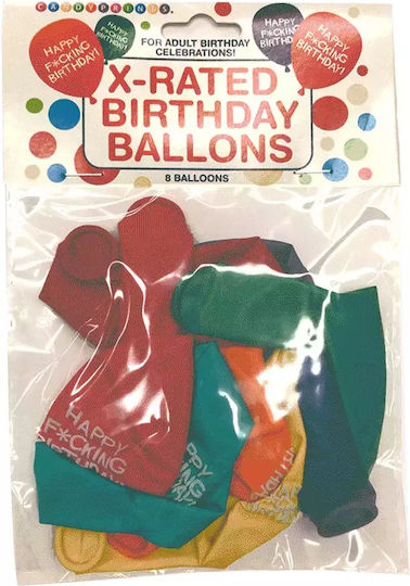 Little Genie X-rated Birthday Balloons