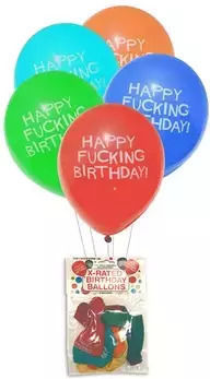Little Genie X-rated Birthday Balloons