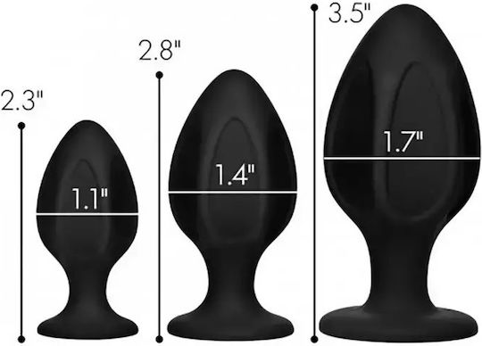 XR Πρωκτικές Σφήνες Σετ Small