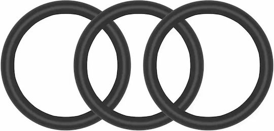 Perfect Fit Silicone 3 Ring Kit Xl Black