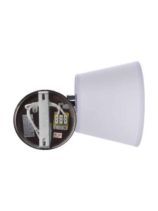 AZzardo Leuchte Wand mit Fassung E27 Silber 60cm