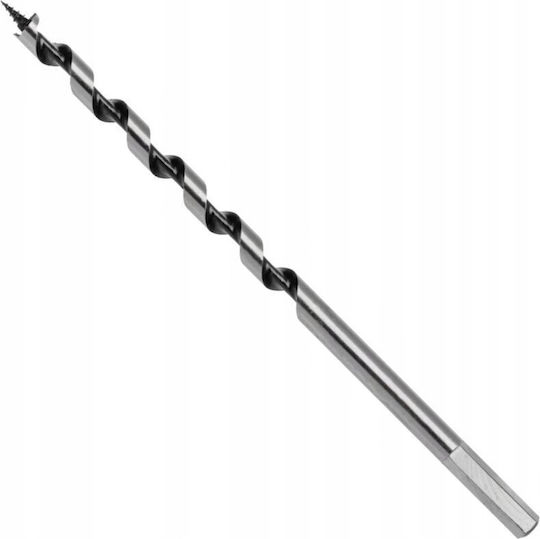 Högert Technik Diamond Drill with Hexagonal Shank for Wood 10x250mm