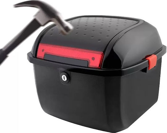 Mizoo Motorcycle Top Case 25lt Black