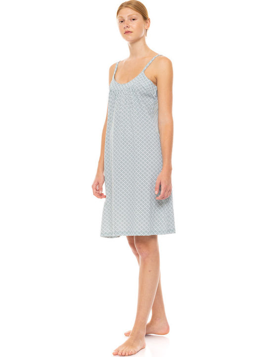 Pink Label Summer Women's Nightdress Forest Green
