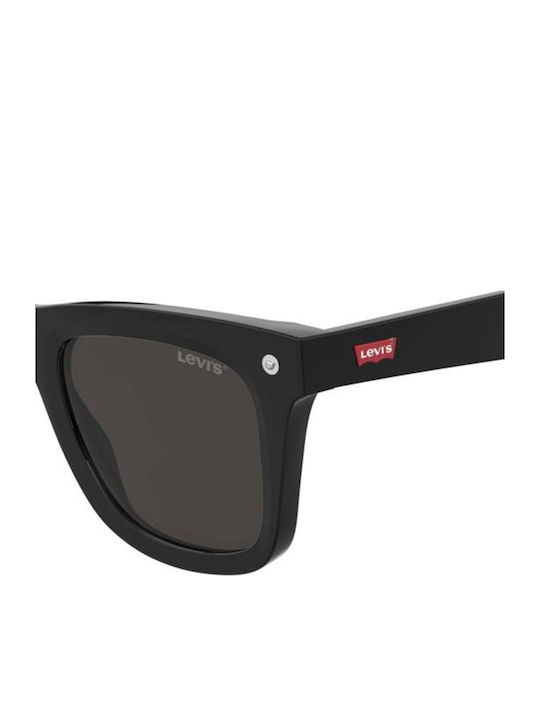 Levi's Unisex Γυαλιά Ηλίου με Μαύρο Κοκκάλινο Σκελετό και Μαύρο Φακό 20771080750IR