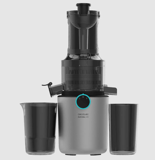 Cecotec Juice&Live 1500 Slim Αποχυμωτής 200W Ασημί