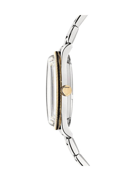 Ted Baker Men's Watch Battery with Silver Metal Bracelet