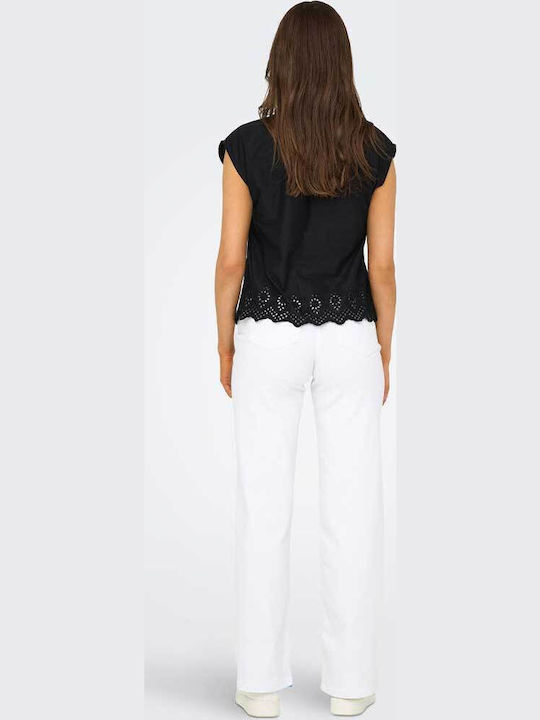 Short Sleeve Women's Shirt Black