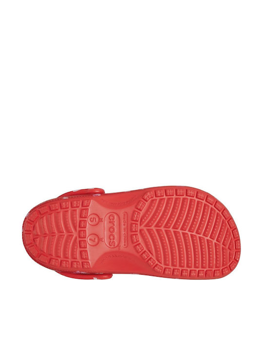 Crocs Classic Femei Sabot Burgundy