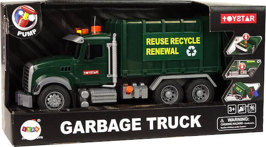 Lean Toys Truck Pull Back for 3+ years+ Years