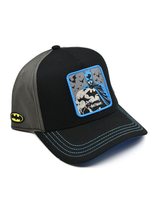 Capslab Batman Classic Cap-black Grey Blue Μαύρο Cl_dc8_1_ct_got Capslab Batman Classic Cap-black Grey Blue Μαύρο Cl_dc8_1_ct_got