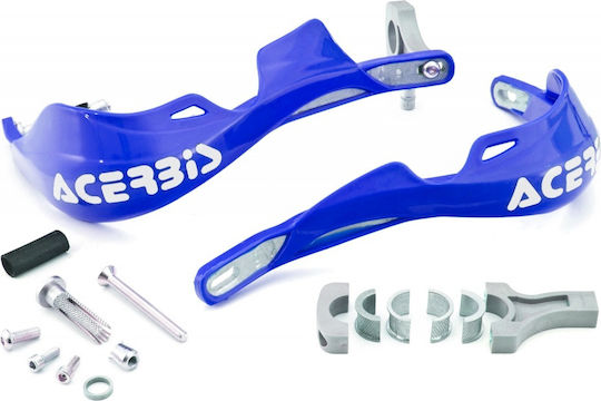Acerbis Rally Pro Blaue Motorrad-Handschützer in Blau Farbe