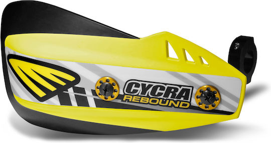 Cycra Protecții mânere motocicletă în culoarea Galben