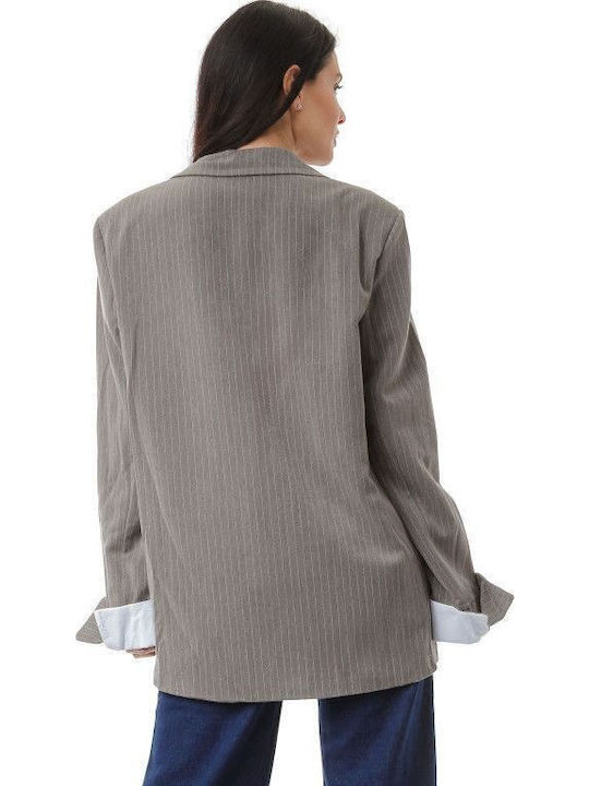 Silia D Women's Blazer Grey