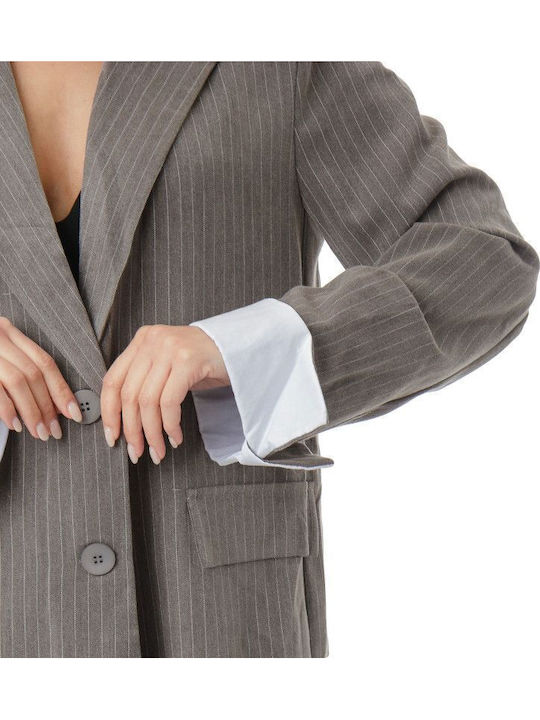 Silia D Women's Blazer Grey