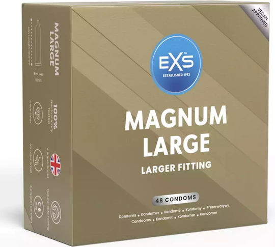 EXS EXS Kondome 48 Stück 60mm Natürlich Vegan
