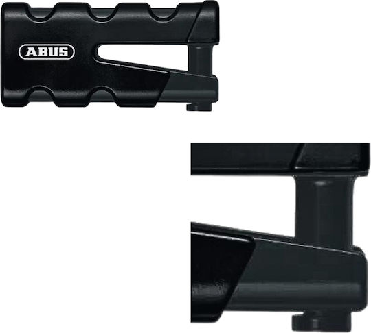 Abus Sledg Grip 77 Κλειδαριά Δισκόφρενου Μοτοσυκλέτας με Διάμετρο Πείρου 13mm Μαύρο Χρώμα