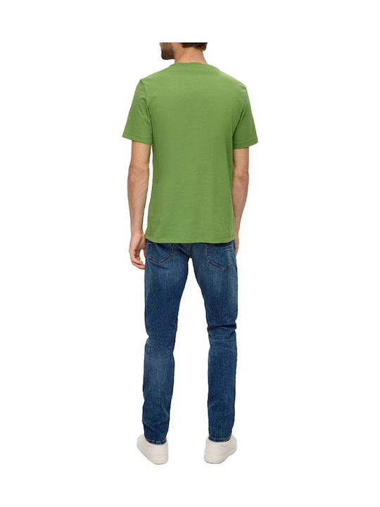 Mauro Men's Jeans Pants with Regular Tapered Fit Blue
