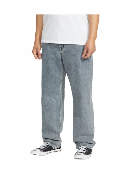 Modown Men's Jeans Pants Relaxed Tapered Fit Ash Blue