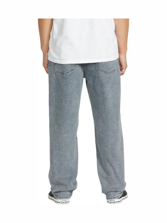 Modown Men's Jeans Pants Relaxed Tapered Fit Ash Blue