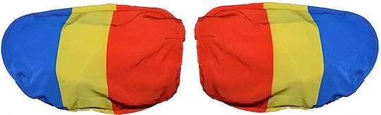 Protecții Acoperă pentru Oglinzi Auto 23cm x 23cm 2buc Roșu