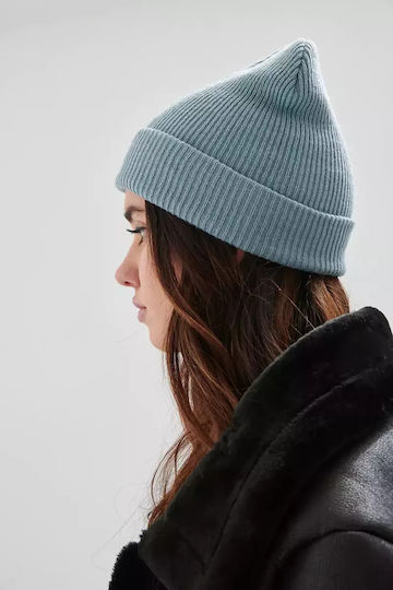 Beanie Γυναικείος Σκούφος Πλεκτός σε Μπλε χρώμα