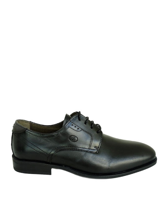 Leder Herrenschuhe Schwarz