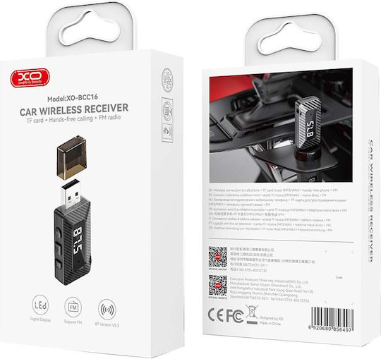 XO FM Car Transmitter with Bluetooth