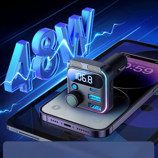 Joyroom FM Transmitter Αυτοκινήτου με Bluetooth