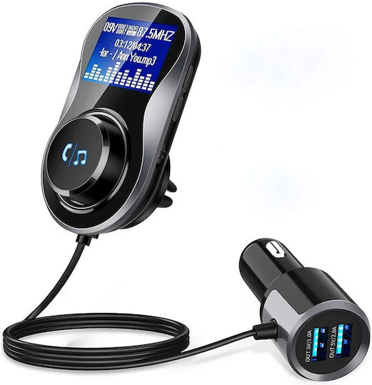 FM Car Transmitter BC30AQ with Bluetooth / USB