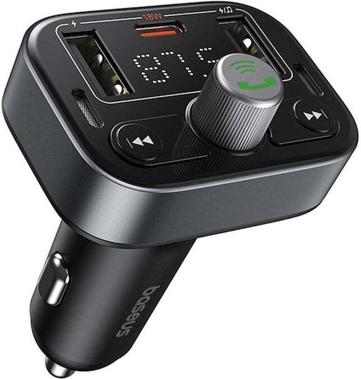 Baseus FM Transmitter Autovehicul cu Bluetooth