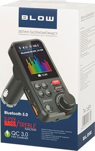 Blow FM Transmitter Autovehicul cu MicroSD / Bluetooth / USB