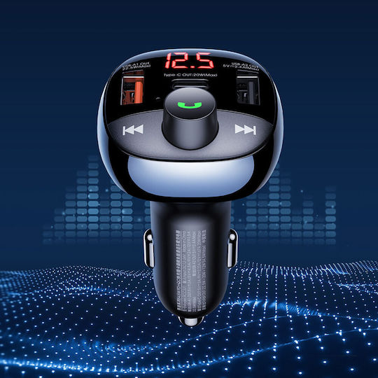 Remax FM Car Transmitter with Bluetooth