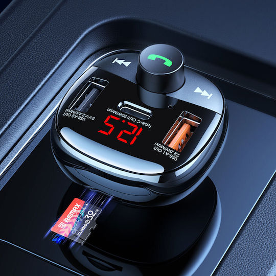 Remax FM Car Transmitter with Bluetooth