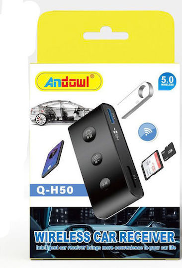 Andowl FM Transmitter Αυτοκινήτου Qh50 με Bluetooth