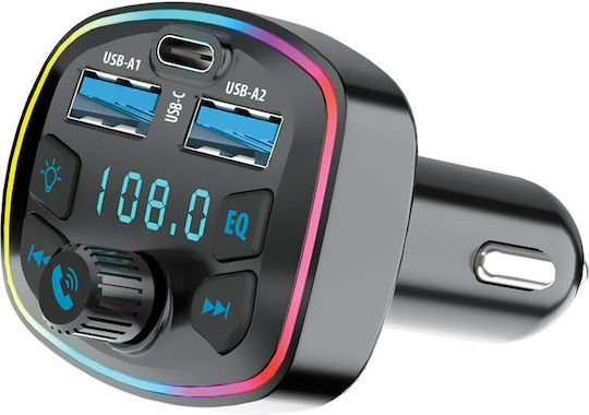 Forever FM Transmitter Αυτοκινήτου mit Bluetooth / USB