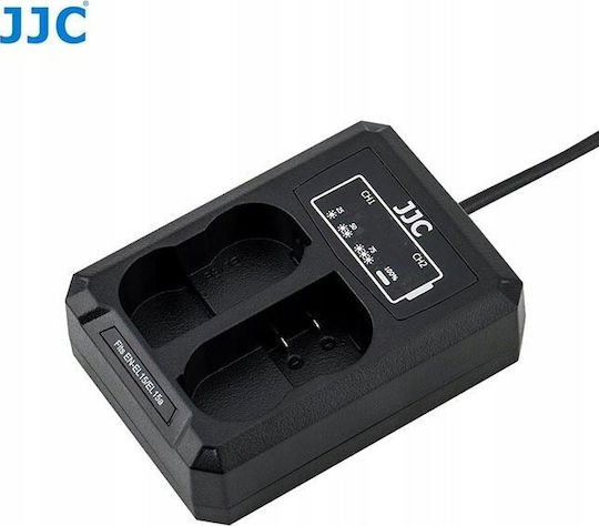 JJC Double Battery Charger Compatible with Nikon