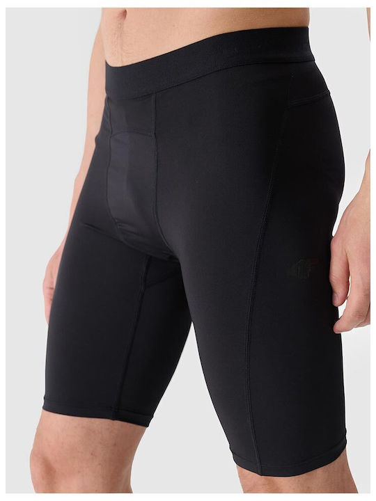 4F Pantaloni termici pentru barbati Negru